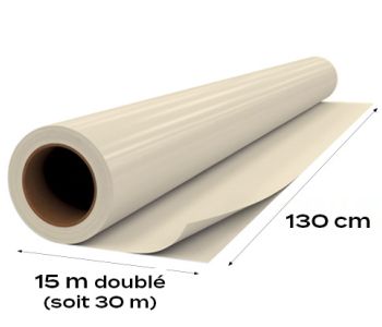 Lackfolie Brillante Beige Clair 240g 130cm