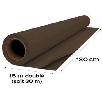 Lackfolie Brillante Marron 240g 130cm en stock jusqu’à épuisement