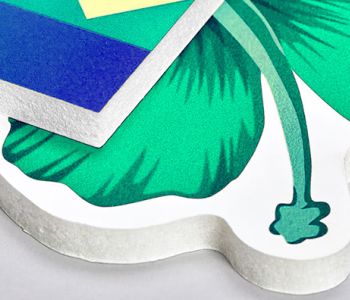 Impression carton plume – Panneau léger, rigide et HD