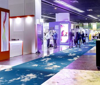 Moquette 600 gr actionback imprimée personnalisée