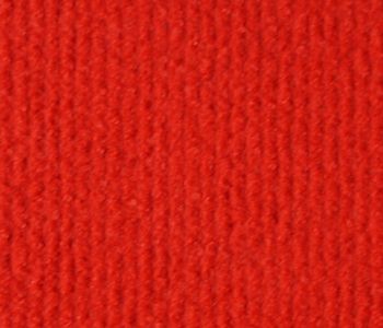 Exhibition Cord Carpet Regency bright red 2m