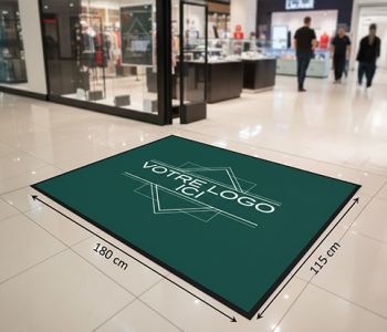 Tapis PVC avec  Bordures Physiques - 115x180cm