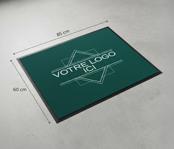 Tapis PVC avec  Bordures Physiques - 60x85cm