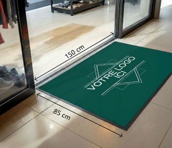 Tapis PVC avec  Bordures Physiques - 85x150cm